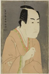 Der Schauspieler Ichikawa Monnosuke II als Date no Yosaku