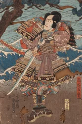 Puzzle nach Kunichika Toyohara