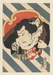 Porträt des Sumo-Ringers Nuregami Chôgorô