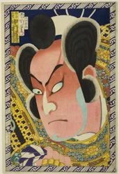 Der Schauspieler Nakamura Shikan IV als Kumagai Naozane