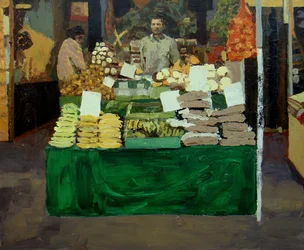 Gemüsestand (Deptford, London), 2009