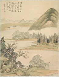 Weidenzweige im Frühling, 1847