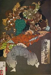 Die Tengus, um 1880, 1926