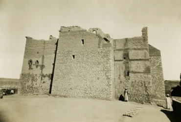 Kloster St. Simeon, Assuan, Ägypten, Fotografie von Ugo Monneret de Villard