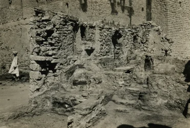 Ruinen der Kirche im Kloster St. Simeon, Assuan, Ägypten