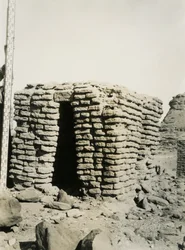 Grab im nördlichen Nekropolis, Qasr Ibrim, Ägypten, Foto von Ugo Monneret de Villard