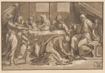 Christus gesalbt von Maria Magdalena