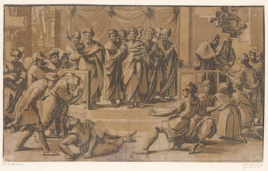 Tod des Ananias