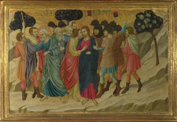 Der Verrat Christi aus der Basilika Santa Croce, Florenz, ca. 1324-1325