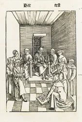 Jüdischer Eid aus dem Laienspiegel, Augsburg, 1509