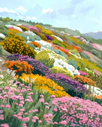 Blütenlandschaft