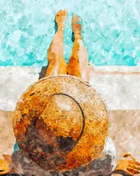 Sommerfreude am Pool
