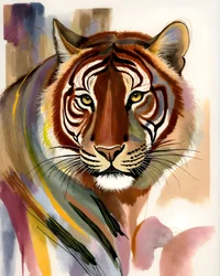 Tigerblick: Die ungezähmte Aura