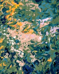 Lebendiges Gartenlaub