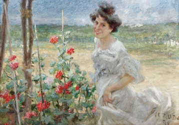 Im Blumengarten, 1899