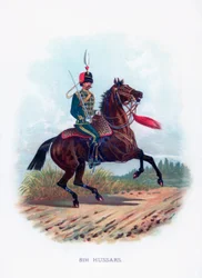 8. Husaren, 1889