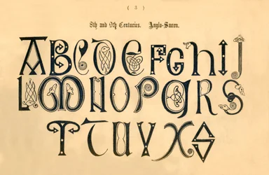 8. und 9. Jahrhundert. Angelsächsisch, 1862