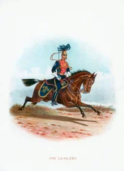 9. Lanzenreiter, 1889