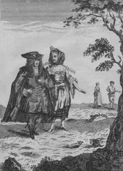 Ein Bürgermeister und seine Frau, spätes 17. - frühes 18. Jahrhundert