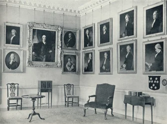 Eine Ecke des Salons, 1926