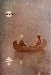 Eine Angeltour im Schattenland, 1914