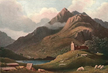 Eine Berglandschaft - Ben Lomond