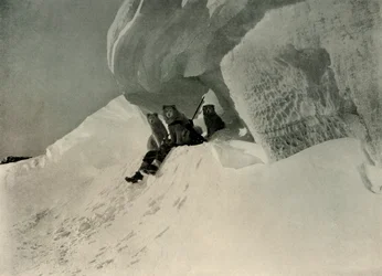 Ein Schneewächte, ca. 1908, 1909