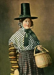 Eine walisische Tracht, ca. 1904