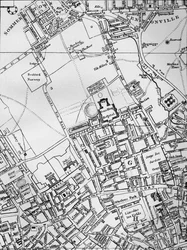 Plan von Holborn, St Giles und St Pancras, London, 1800, 1911