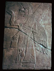 Ein schützender assyrischer Genie