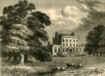 Abney House, 1845, um 1876