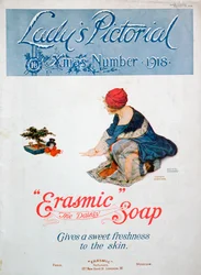 Werbung für Erasmic-Seife, 1918