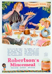 Werbung für Robertsons Mincemeat, 1933