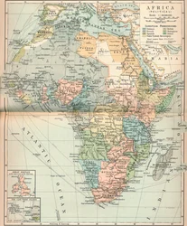 Afrika politisch, um 1902, 1903