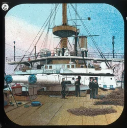 Nach Barbette -- H.M.S. Revenger, ca. 1900