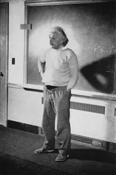 Albert Einstein, deutsch-schweizerisch-amerikanischer Mathematiker und Physiker, 1940