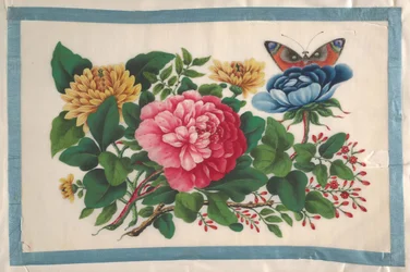 Album mit zwölf Blumenbildern, 19. Jahrhundert