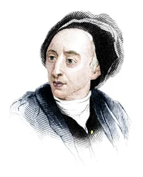 Alexander Pope, englischer Dichter des frühen 18. Jahrhunderts, um 1850