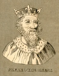 Alfred der Große, um 847-899, 1830