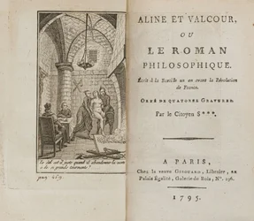 Aline et Valcour ou, Le Roman philosophique von Marquis de Sade, 1795