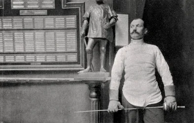 Alphonse Kirchoffer, französischer Fechter, 1904