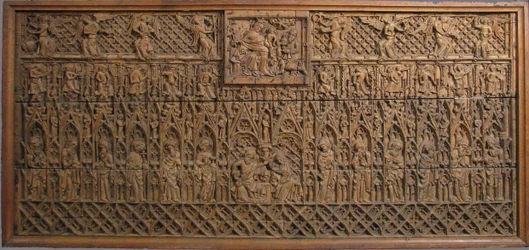 Altartafel, britisch, spätes 14. Jahrhundert