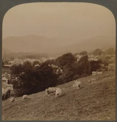 Ambleside, im schönen Tal des Rothay, Lake District, England, 1903