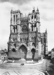Kathedrale von Amiens, Picardie, Frankreich, 1918