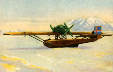 Amundsens Dornier Do J Wal im Polareis