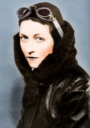 Amy Johnson, Pilotin, ca. 1930er Jahre