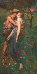 Ein Idyll, 1891, um 1902