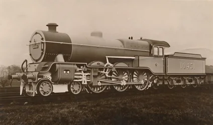 Eine L.M.S. Überhitzte Express-Passagierlokomotive, 1927