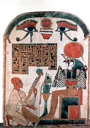 Altägyptische Stele, 11.-10. Jahrhundert v. Chr.