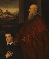 Andrea Renier und sein Sohn Daniele